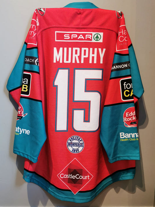 Darcy Murphy (Belfast Giants) Game Worn Cup Final Jersey