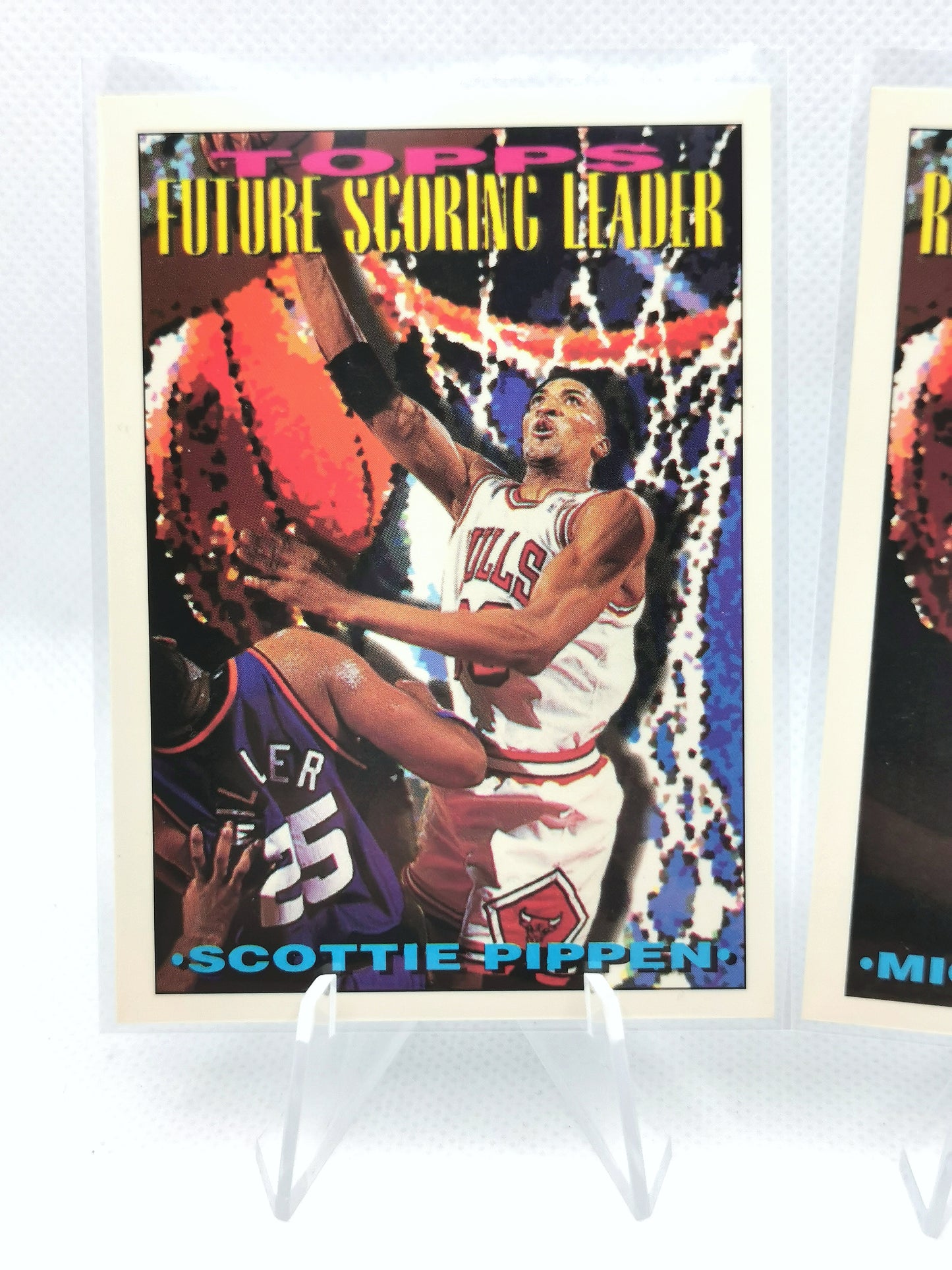 Michael Jordan + Scottie Pippin - Topps NBA 1994 Matching Cards