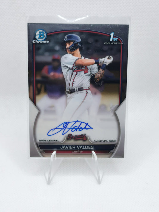 Javier Valdes Auto - Topps Bowman Chrome Baseball 2023