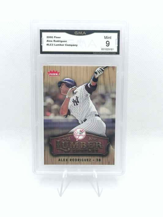 Alex Rodriguez (NY Yankees) - GMA 9 - Fleer 2006 MLB Lumber Company