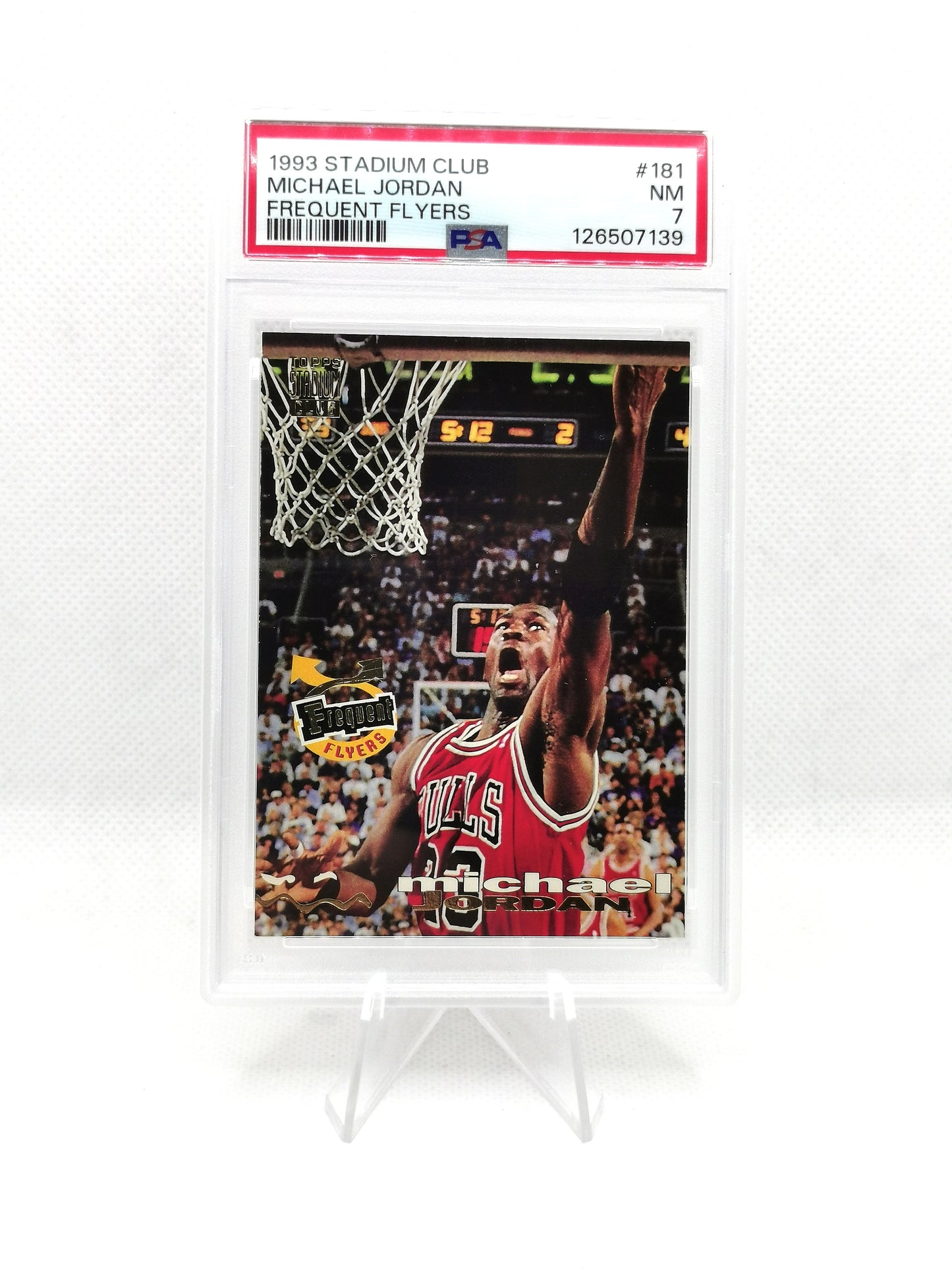 Michael Jordan 1993 Topps Stadium Club - PSA 7