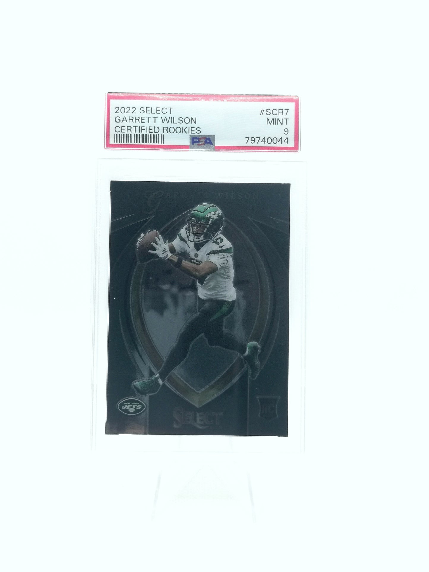 Garrett Wilson RC - PSA 9 - Panini Select NFL Rookie Card - NY Jets