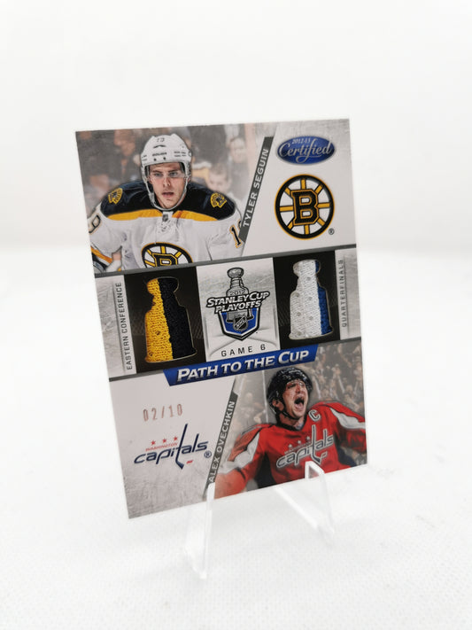 Alex Ovechkin & Tyler Seguin Game Worn Patches #2/10